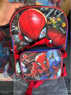 Spider Man school backpacks 🎒