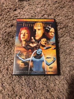 The Fifth Element movie DVD
