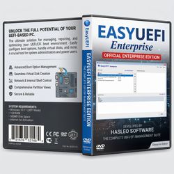 EasyUEFI Enterprise Edition Bootable DVD