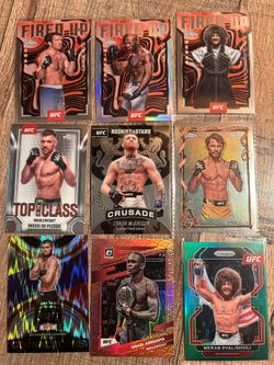 Trading cards UFC