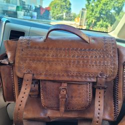 All Leather Mexican Made Bag