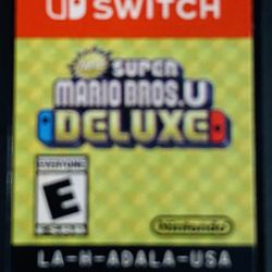 New Super Mario Bros U Deluxe (Nintendo Switch, 2019) 