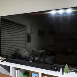 65 Inch TCL TV + Sound System 