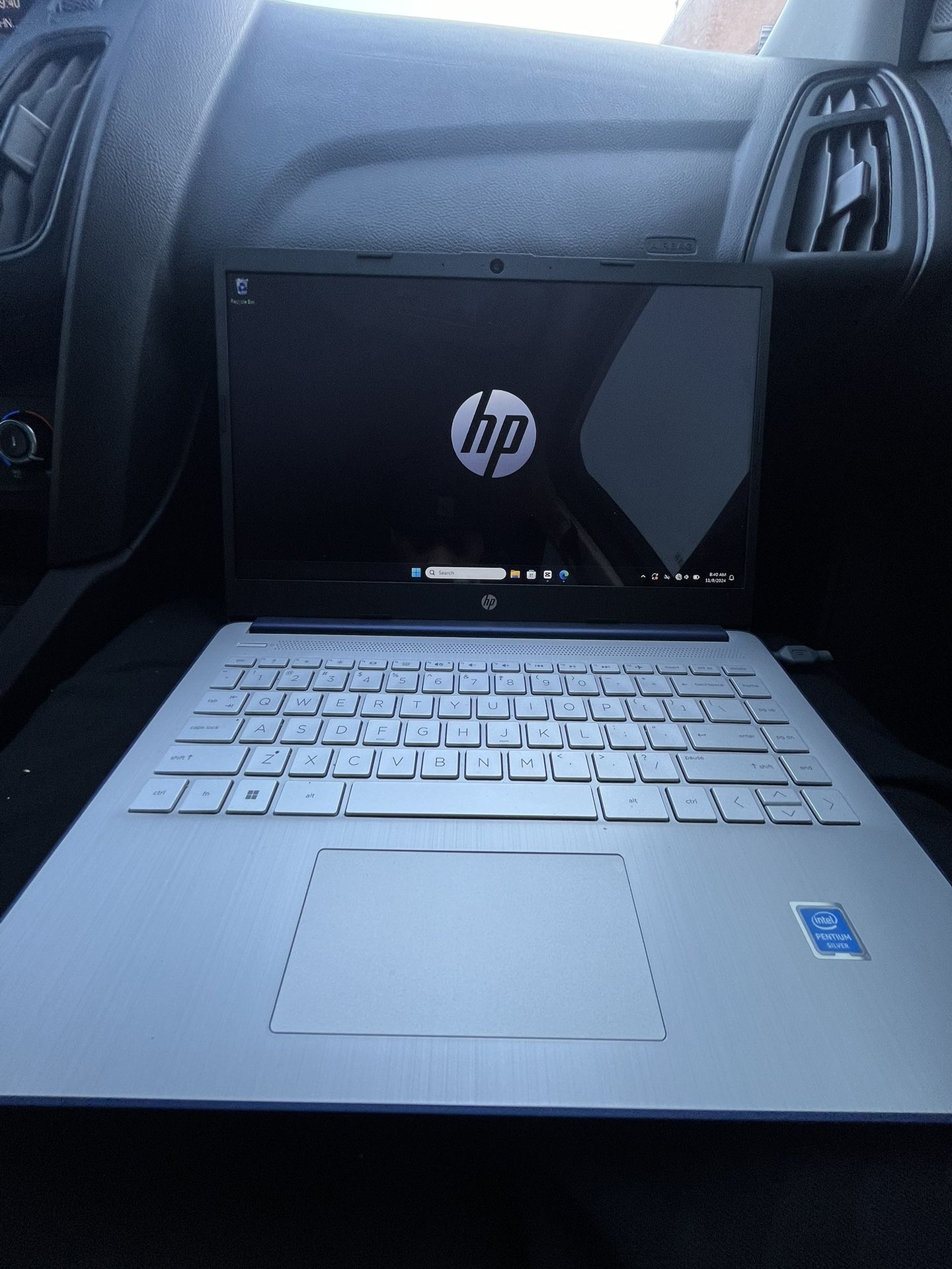 HP Stream 14 inch Windows Laptop Blue (Touch Screen)