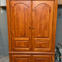 Large antique wooden furniture