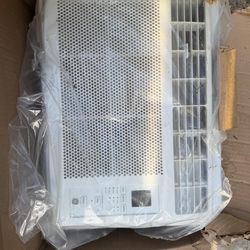 White GE Air Conditioner
