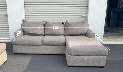 FREE Curbside Delivery – Reversible Sectional + Chair