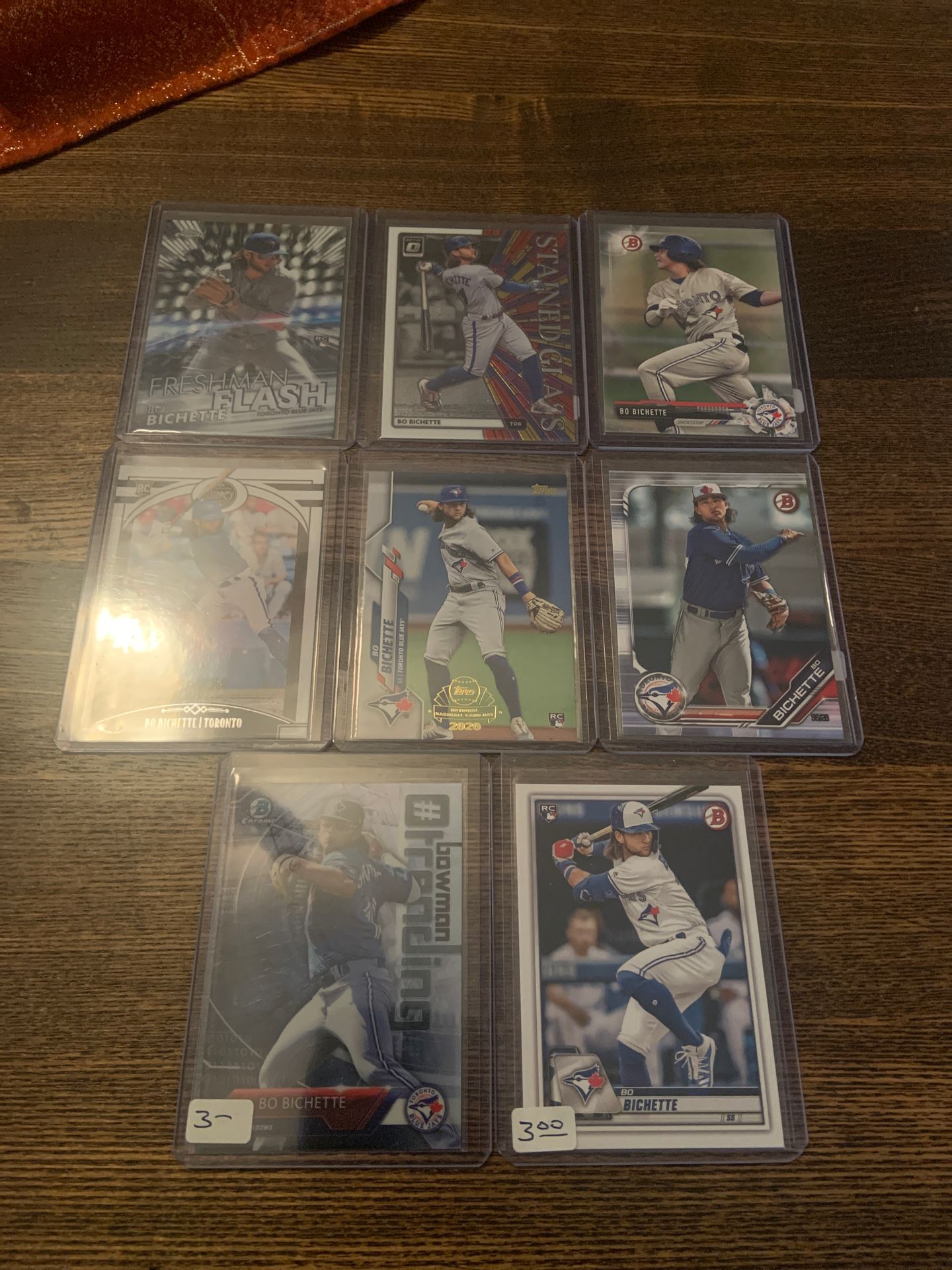 Bo Bichette rookie cards