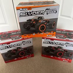 BlackZon Slyder 1/16 4WD RC Monster Truck RTR — Waterproof Electronics, New
