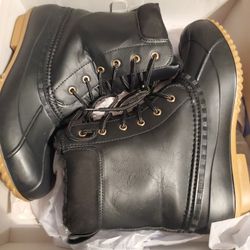Ladies Black Duck Boots