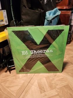 Ed sheeran record and framed picture