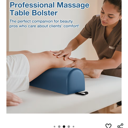 Massage Table Bolster 3/4 Round