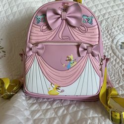 Loungefly Disney Cinderella Pink Mini Backpack