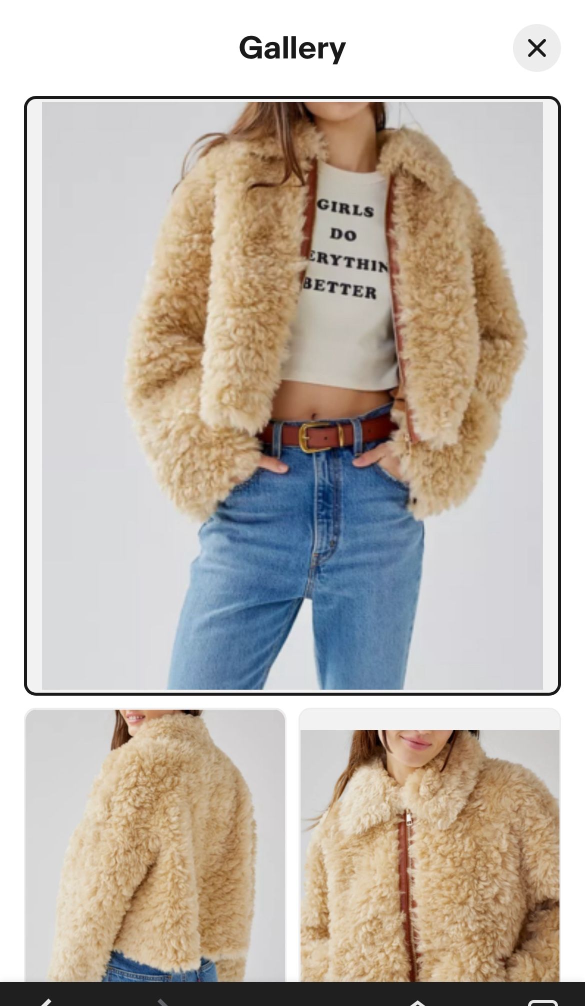 Sherpa jacket