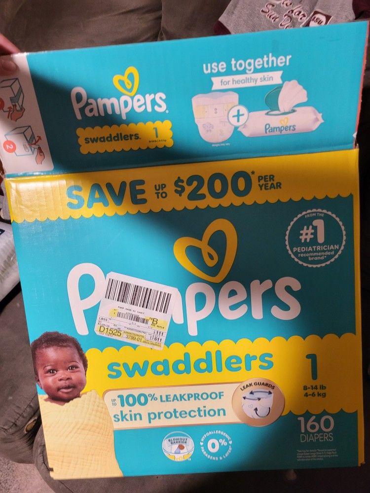Pampers Swaddlers Size 1