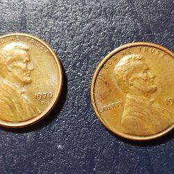 1970 - 79 50 Year Old Pennys 