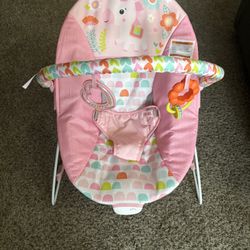 baby girl bouncer