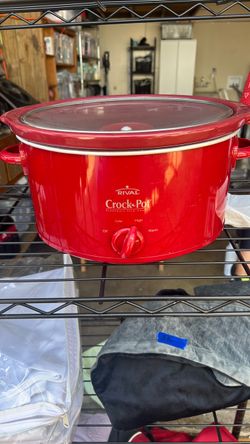 Rival Crock-Pot Slow Cooker Red