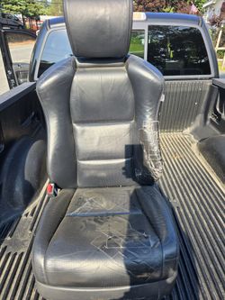 Leather Power Seat 