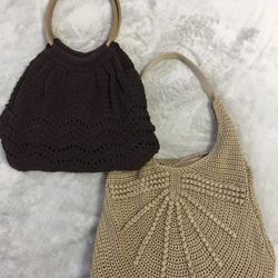 Woven Purses (Both For $20)