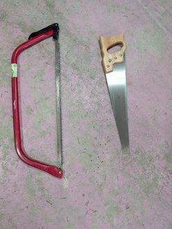 Bow Saw and 18" Hand Saw Set