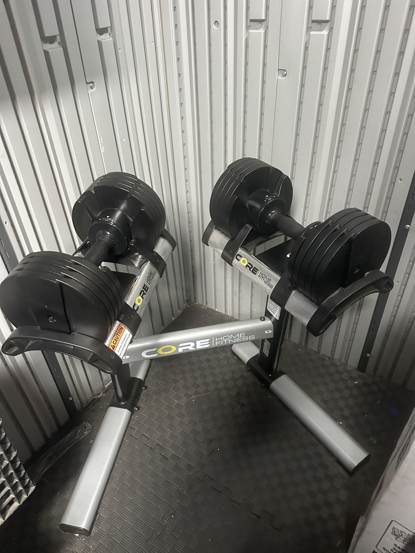 Adjustable Dumbbells And Stand