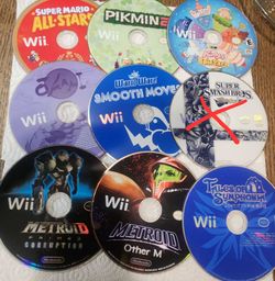 Wii Games Loose