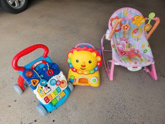 Walker, Ride On both with sounds