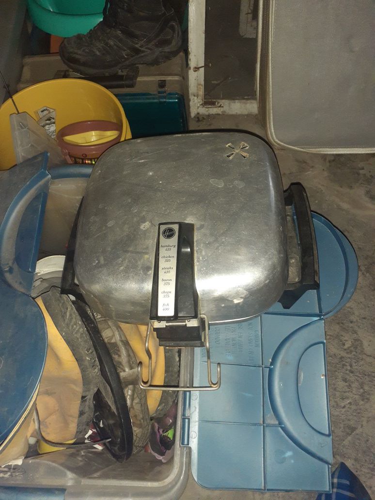 Hoover electric frying pan