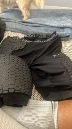 Nike padded compression shorts