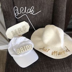 Bridal hats and more