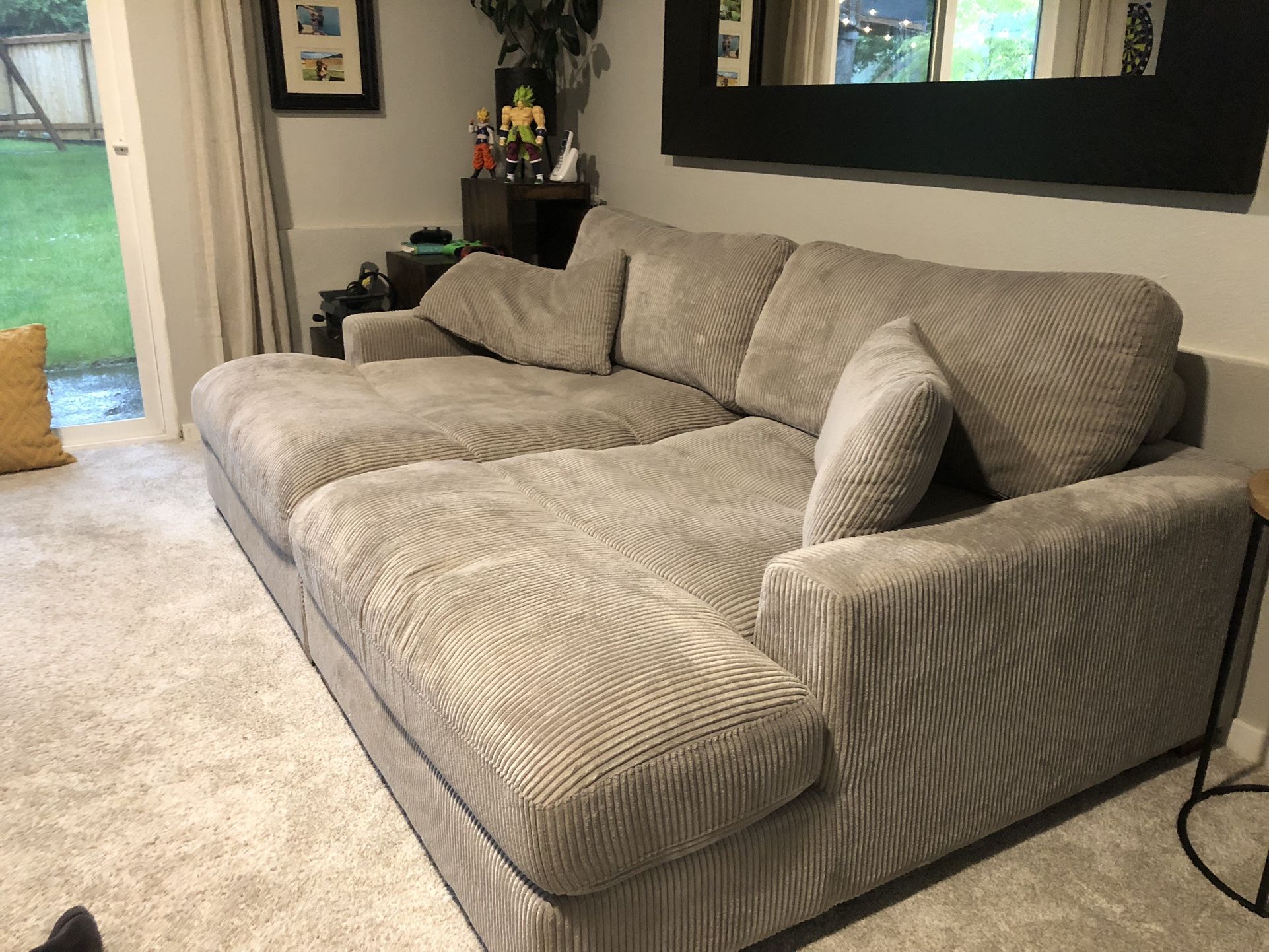 Double Chaise Lounger Couch/sofa