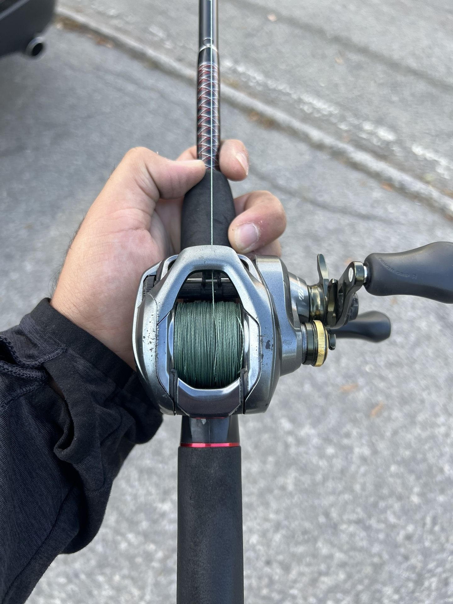 Shimano Curado DC & Diawa Rod.