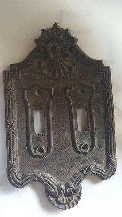 Antique light switch cover