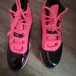 custom Kicks Pink Jordan 11s