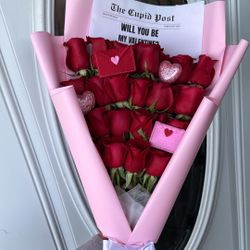Valentine Rose Bouquet/Ramo Re Rosas