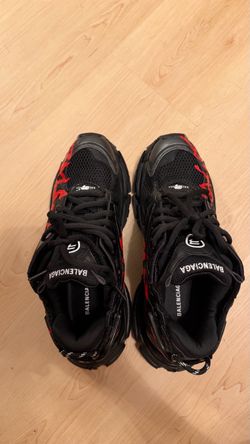 balenciaga graffiti runners size 41