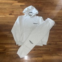 Essentials Fear Of god light oatmeal set