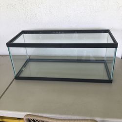 New 20 Gallon Long  30” Glass Aquarium 