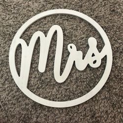 Mrs Sign x2