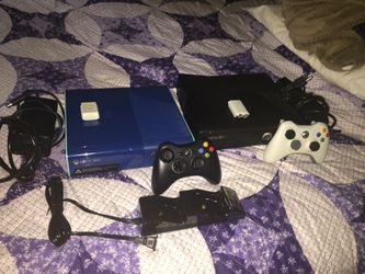 3 Xbox 360’s (One isn’t pictured)