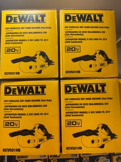 Dewalt 20 volt Handheld Vacuum