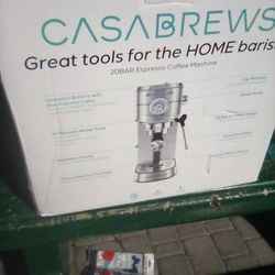 Casa Brews 20 Bar Espresso Coffee Machine 