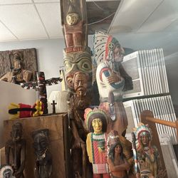 Wooden Statues