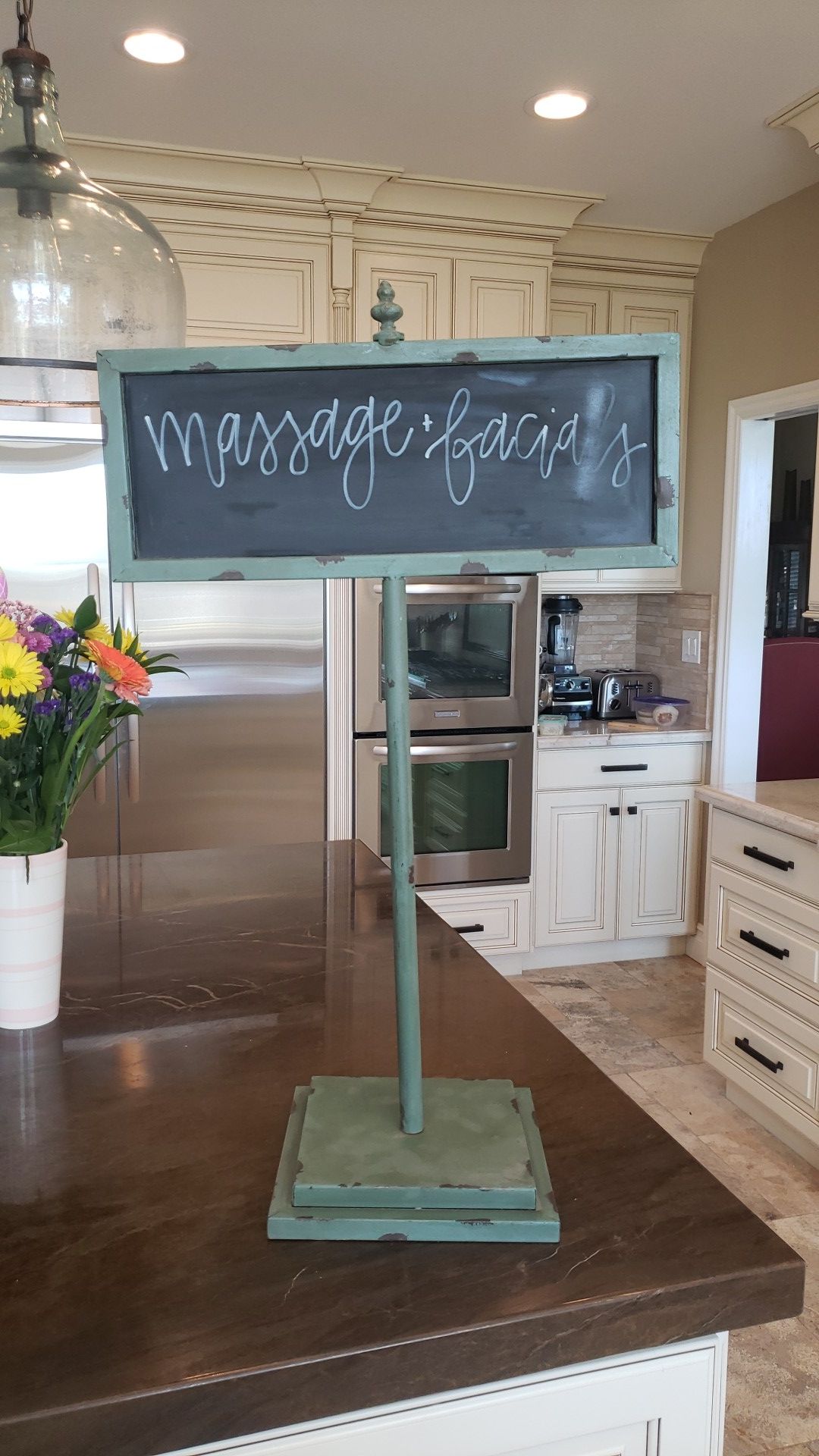 Free Standing Chalk Board / Menu Board / Sign