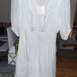 Women’s White Dress Large 