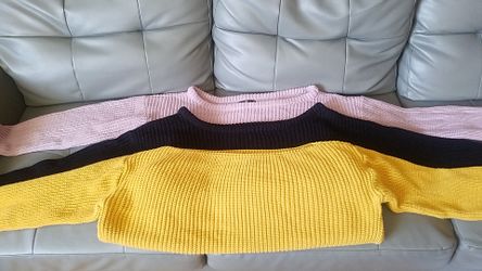 Shoulder sweaters