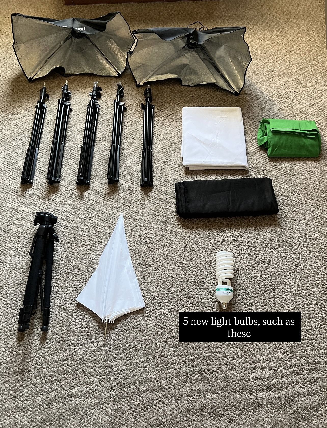 Lighting Equipment & Photography Accessories