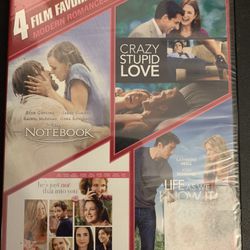 MODERN ROMANCE 4-Film Collection (DVD) NEW!