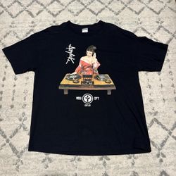 Acrylick Or Riot Society Black T-Shirt 